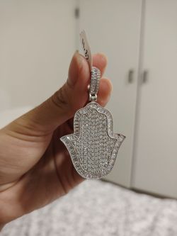 Hamsa 925 Silver Pendant