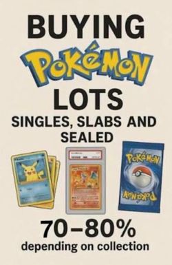 BUYING POKEMON 70-80%