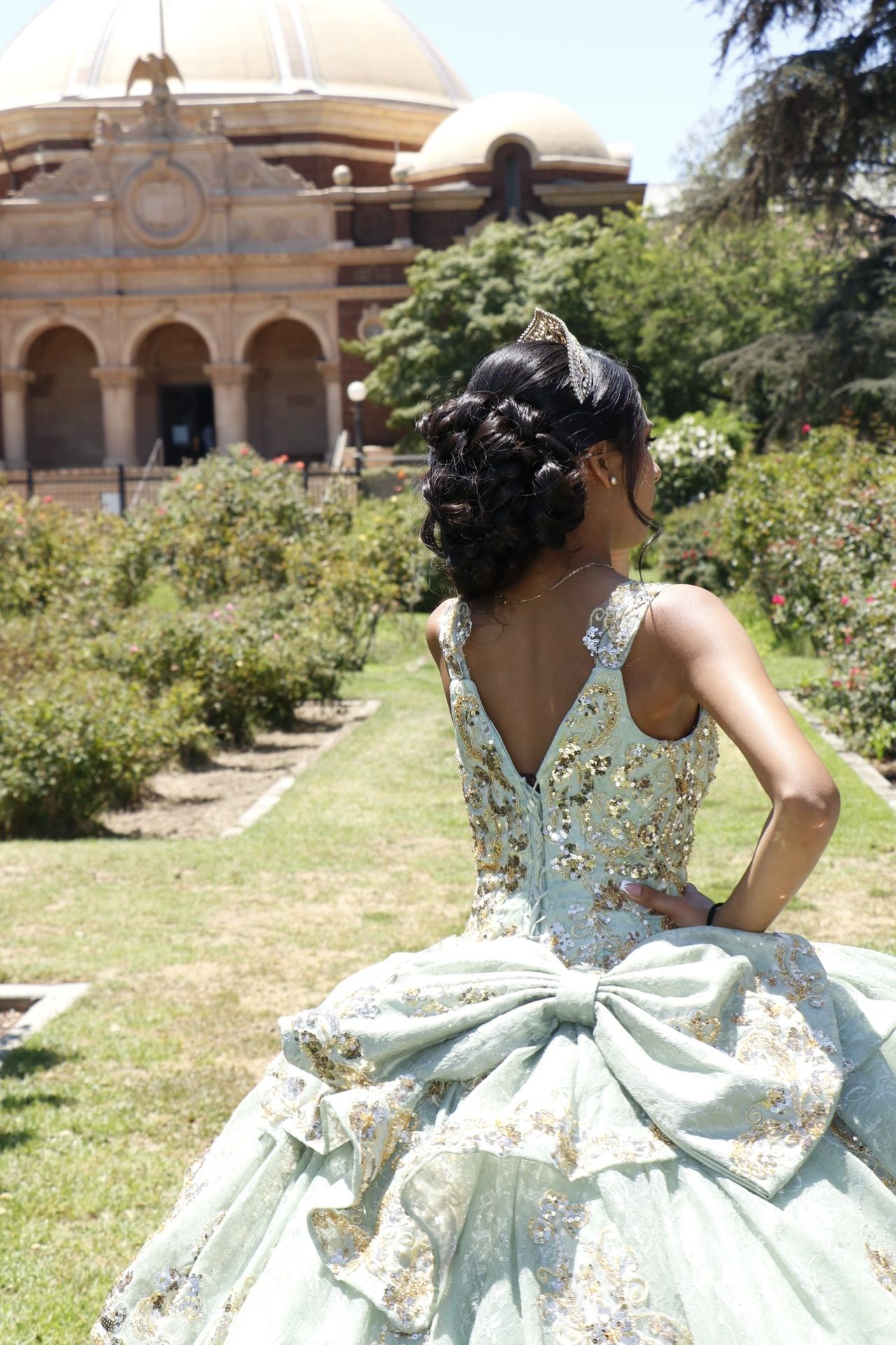 VESTIDO DE QUINCEAÑERA USADO!