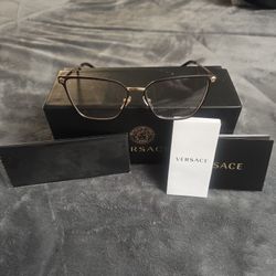 Versace Reading Glasses Authentic W/ Receipt 