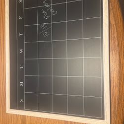Calendar Chalkboard OBO