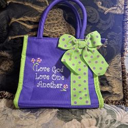 Love  God Love One Another girls  handbag