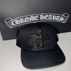 Chrome Hearts Triple Cross Trucker Hat