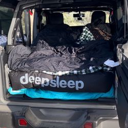 Deep sleep For Jeep JL JLU 4 Door Air Mattress With Pump 