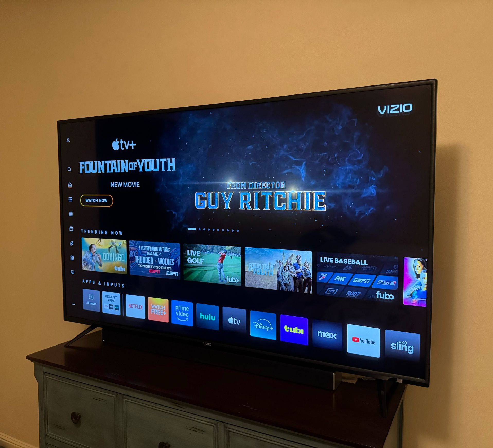 60” Vizio Smartcast TV With Vizio Soundbar & Subwoofer Set