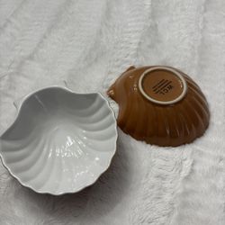 Two Vintage WCL ceramic She’ll Dishes 