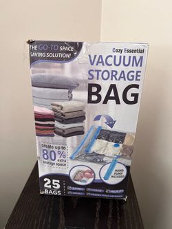 Cozy Essential 20 Pack Vacuum Storage Bags, Space Saver Bags (4 Jumbo/4 Large/4