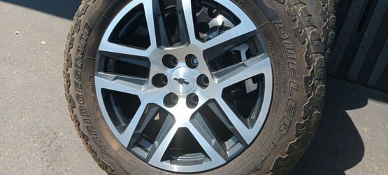 Chevy silverado 20 inch rims wheels oem