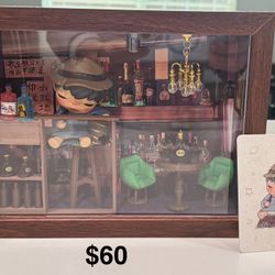 Hirono Labubu Shadow Box