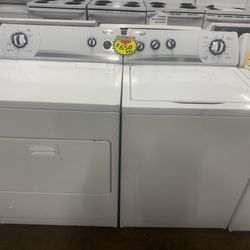 USED SET OF WASHER AND GAS DRYER WHIRLPOOL 
