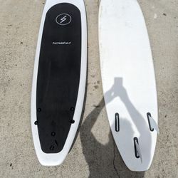 Surfboards-2 Formula Fun 6'4" "Zippers" Model Foam Surfboards