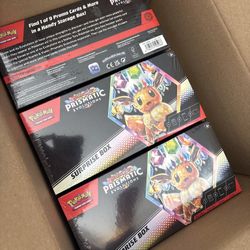 Pokémon prismatic evolutions surprise box