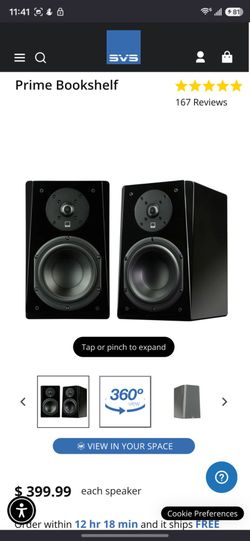 SVS Prime Bookshelf Speakers