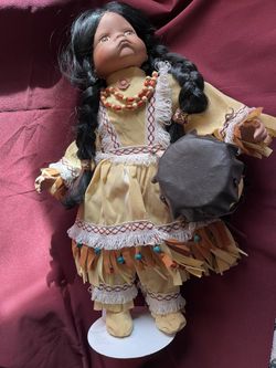 Porcelain Native Girl