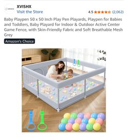 50 x 50 playpen and playmat