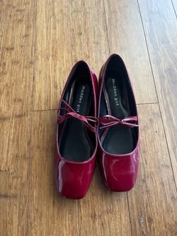 Red Steven madden shoes