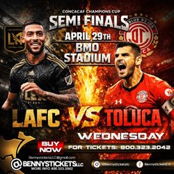 Lafc Vs Toluca Concacaf Semifinals 