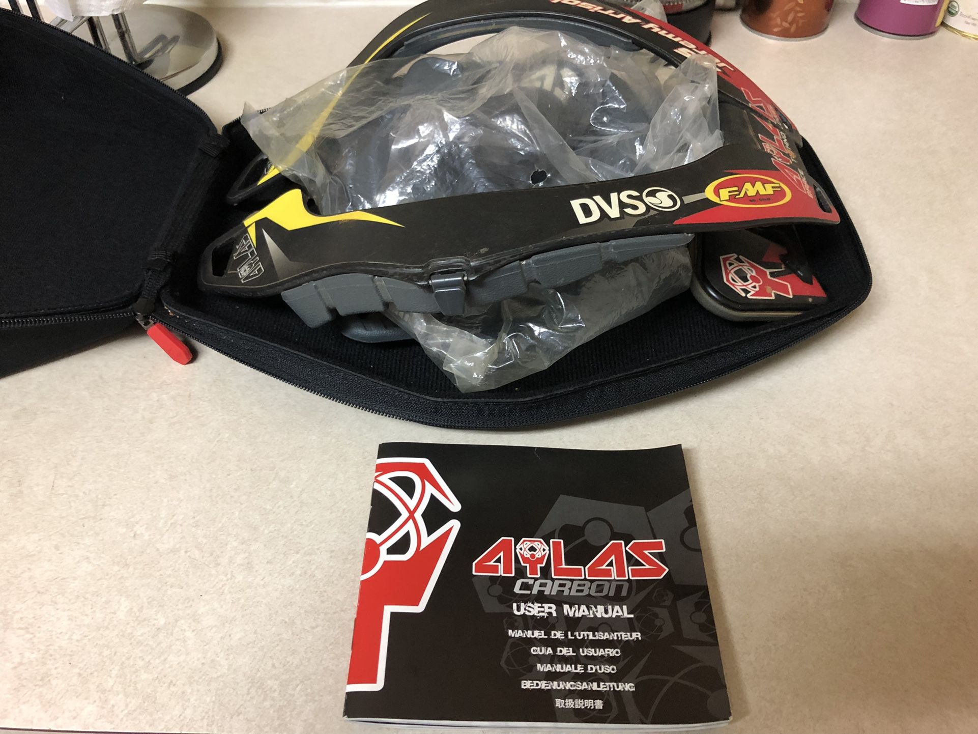 Motocross Gear: Atlas Carbon Neck Brace