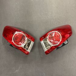 Pair Outer Tail Lights Assembly 2011 2012 2013 Toyota Corolla Passenger Driver Side rear brake lamps 
