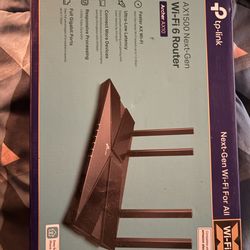 AX1800 Dual Band Router