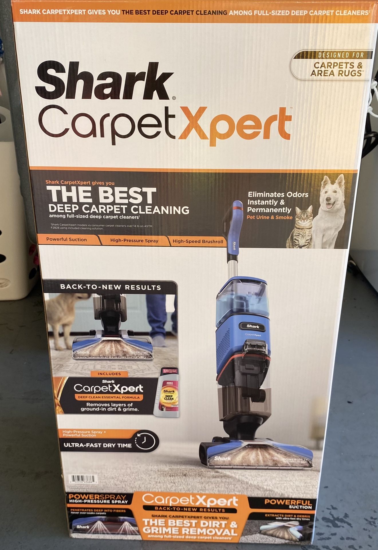 Shark CarpetXpert, Deep Cleaning Dirt Removal, Shampooer, Upright Carpet Cleaner