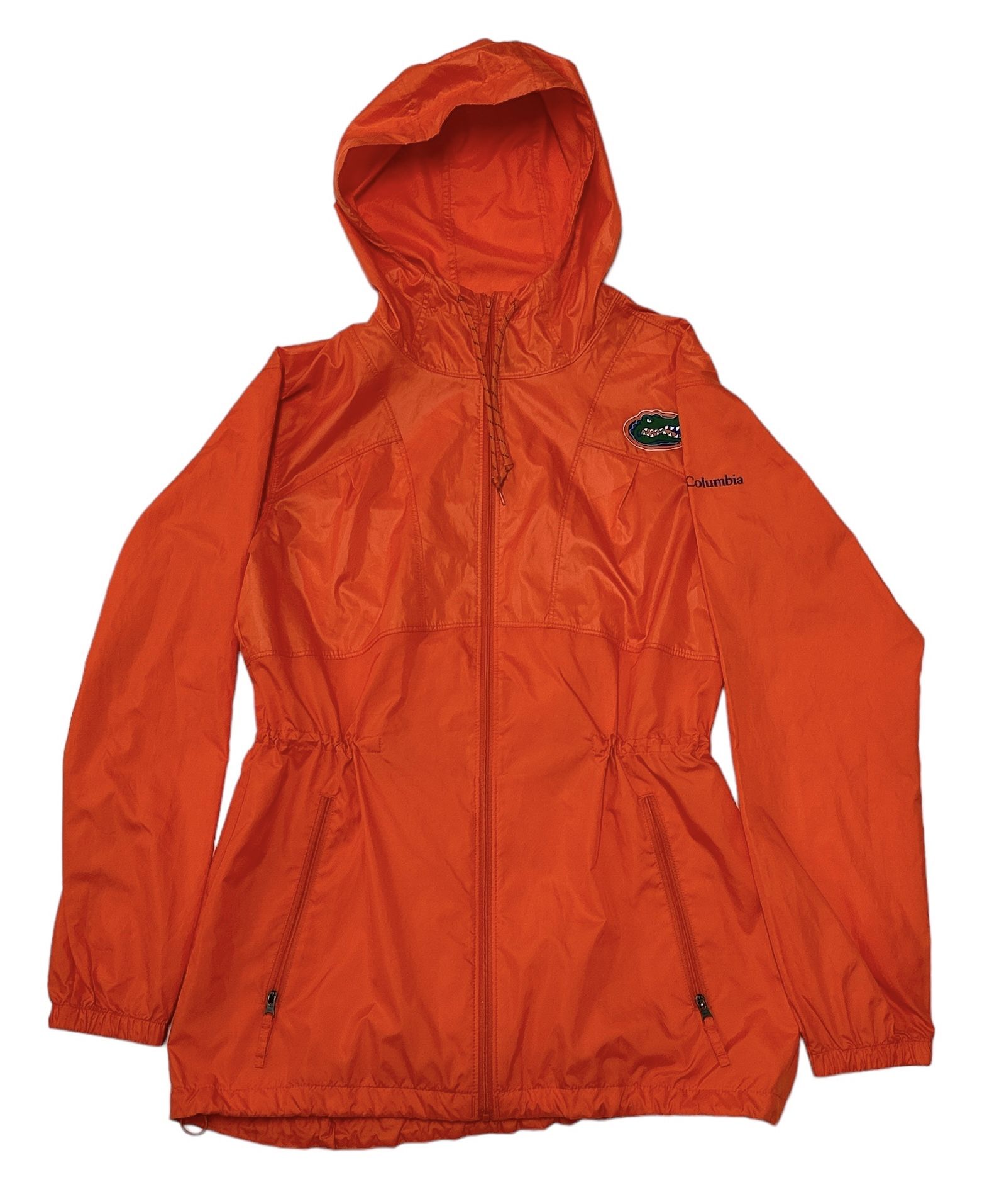 Columbia Women’s Orange Florida Gators Hooded Windbreaker Jacket Size S