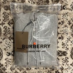 Burberry Zip Up Hoodie Size L