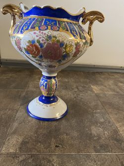 “13” Inch Colorful Vase