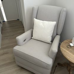 Pottery Barn power Recliner Rocking Chair