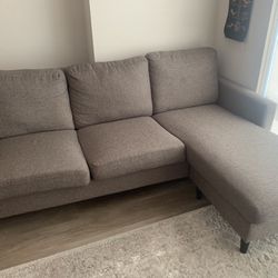 Dark Gray Modern Sectional Sofa
