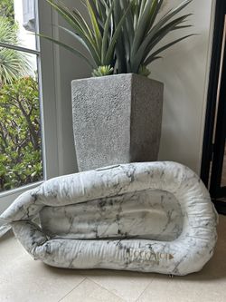 Dock A Tot Deluxe+ With Marble Cover