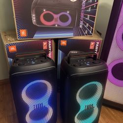 JBL Partybox Club 120 Portable Party Speaker Bundle with Wireless Microphone ($280 EACH)