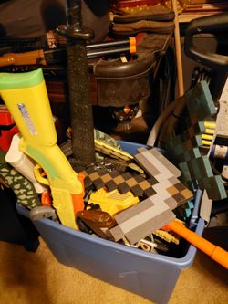 Mixed Lot of Kids Toy Weapons and Blasters FREE