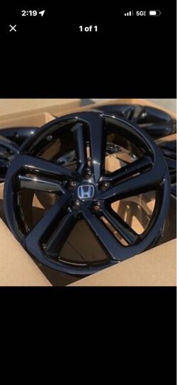 Honda Accord 19” new blk rims new tires sets