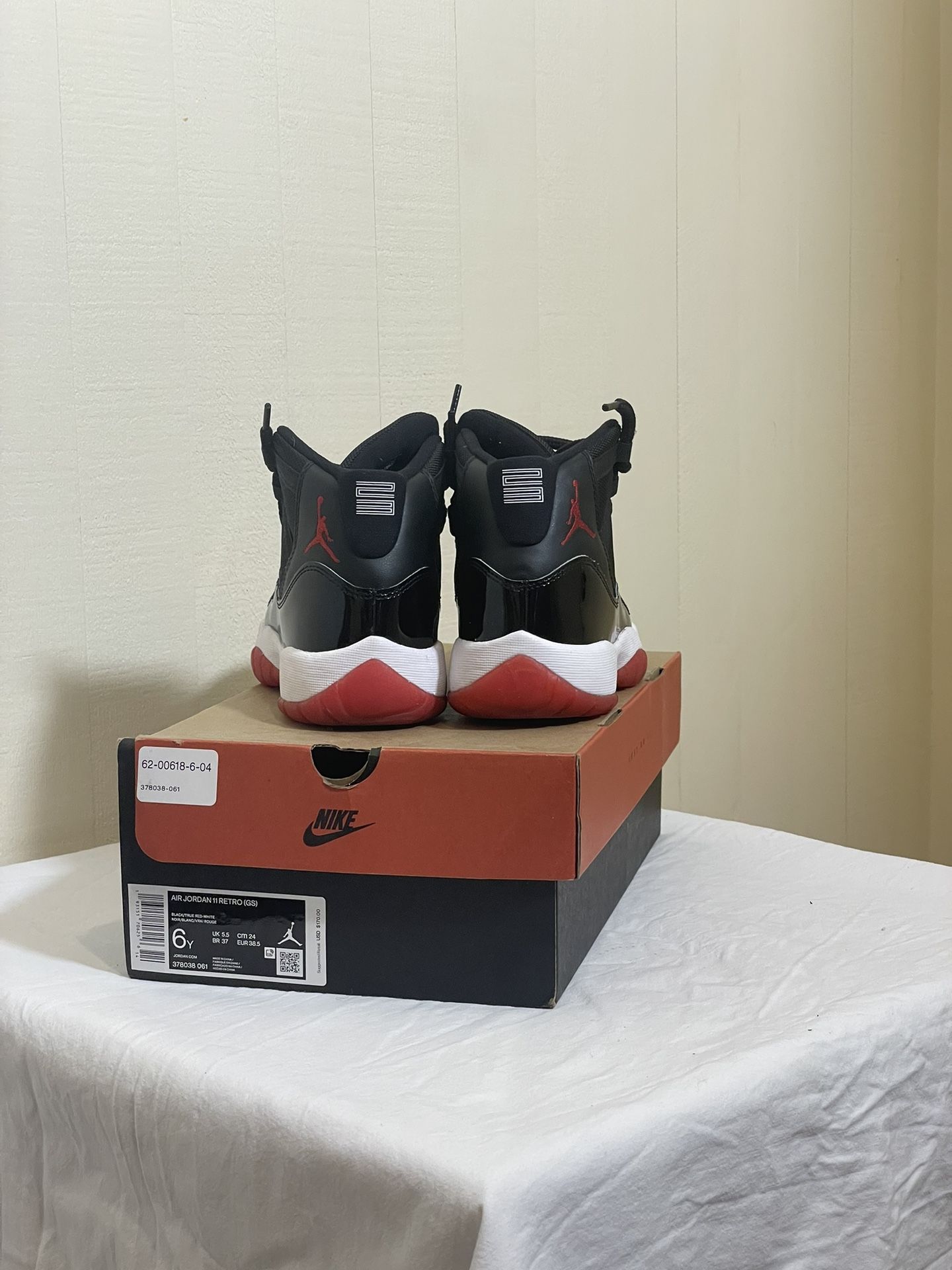 Custom Jordan 11 Retro GS Bred 2019 for Sale in Las Vegas, NV - OfferUp