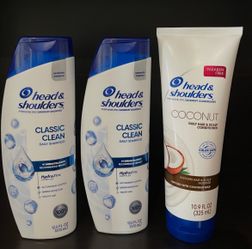 (PACK OF 3) HEAD & SHOULDERS SHAMPOO & CONDITIONER
