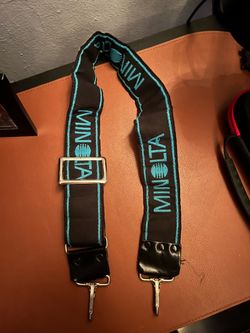 Vintage Minolta Camera Neck Strap