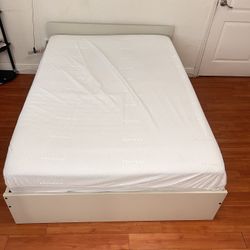 Queen Bed mattress & Frame