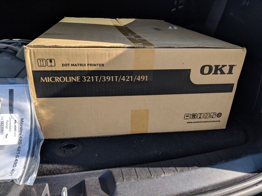Dot Matrix Printer OKI Microline 321t/391t/421/491