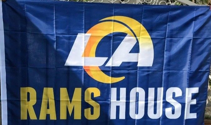 Rams Flag 5ftx3ft $20 Firm On Price for Sale in Orange, CA - OfferUp