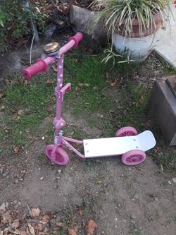 Pink Scooter
