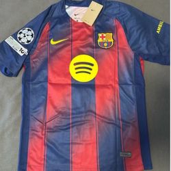 Barca 25/26 home jersey