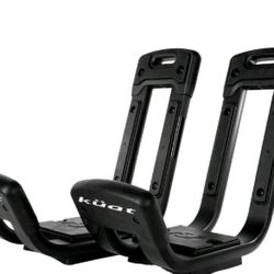KUAT CLASS 2 BLACK J-STYLE POWDER COATED ROOFTOP KAYAK SYSTEM UNIVERSAL C2R1B