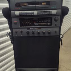 OPTIMUMS KARAOKE WITH TWO MICROPHONES

