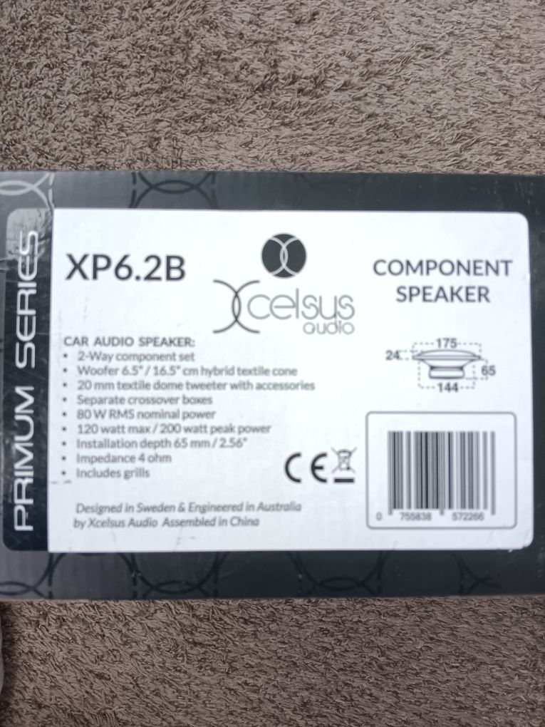 Xcelsus Component speakers