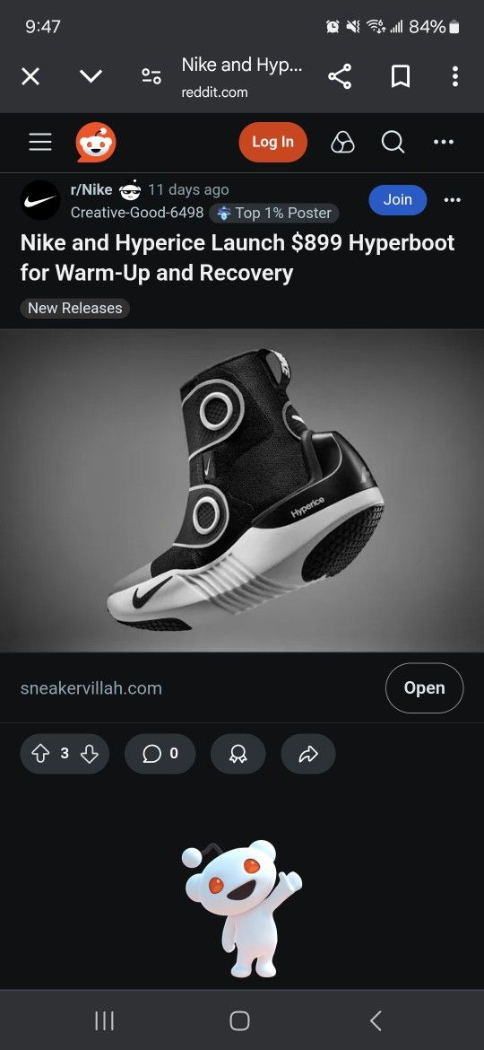 Nike & Hyperice Hyperboot