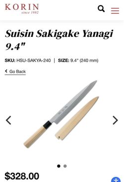 Suisin Sakigake Yanagi Knife 9.4