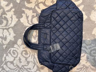 Michael Kors Roberts Medium Gym Duffle – Navy – NWT