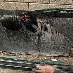 2008 to 2020 Dodge Grand Caravan Rear Sliding Door Glass Left Driver Side OEM 