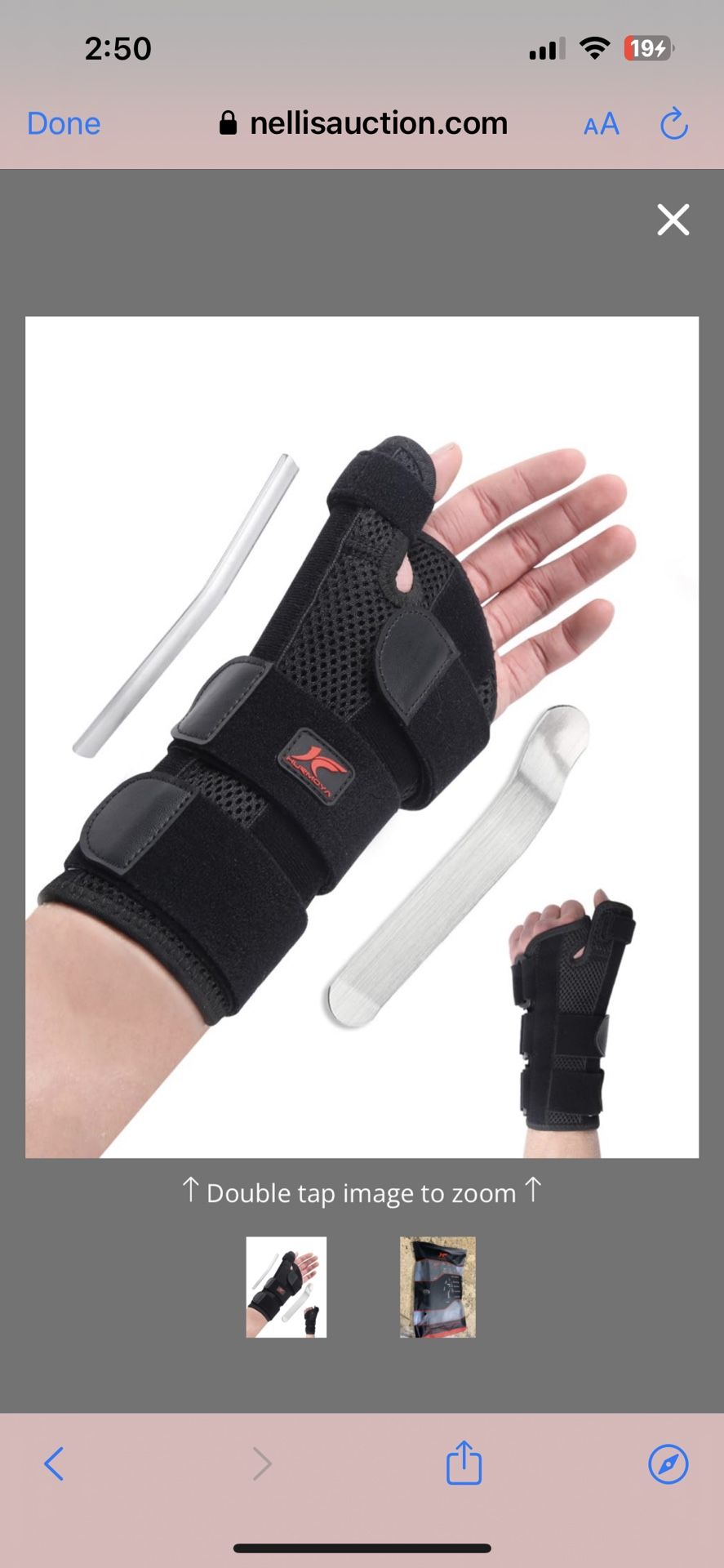 Hurmoya Wrist Brace With Thumb Spica Splint – Support For Carpal Tunnel, De Quervain's, Tendonitis, Arthritis & Trigger Thumb Pain For Men & Women (Me
